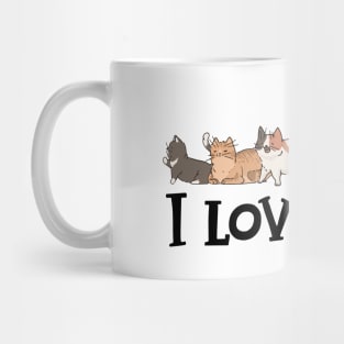 Cute Cat - I love Cats Mug